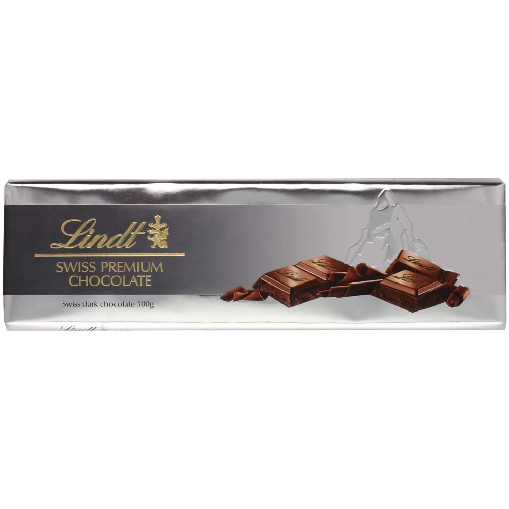 Шоколад Lindt Silver Bar Dark темный 300 гр